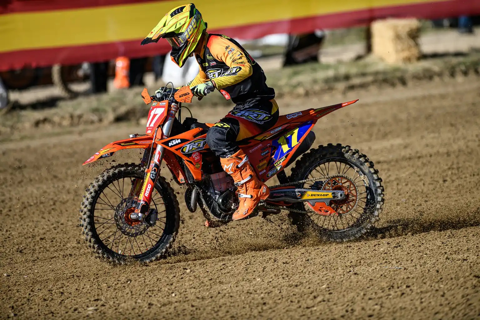 José Antonio Butrón en acción durante el Campeonato de España de Motocross 2026.